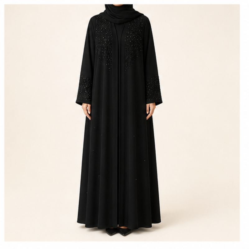 عباية ترف السوداء من فيلا ستور